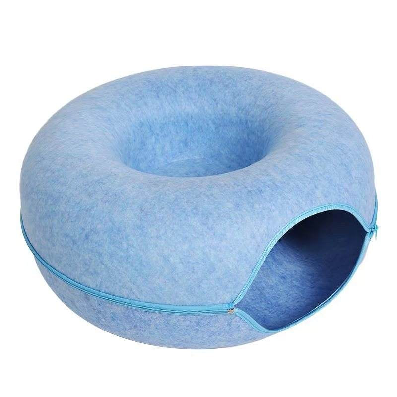 Four Seasons Available Cat round Felt Pet Nest